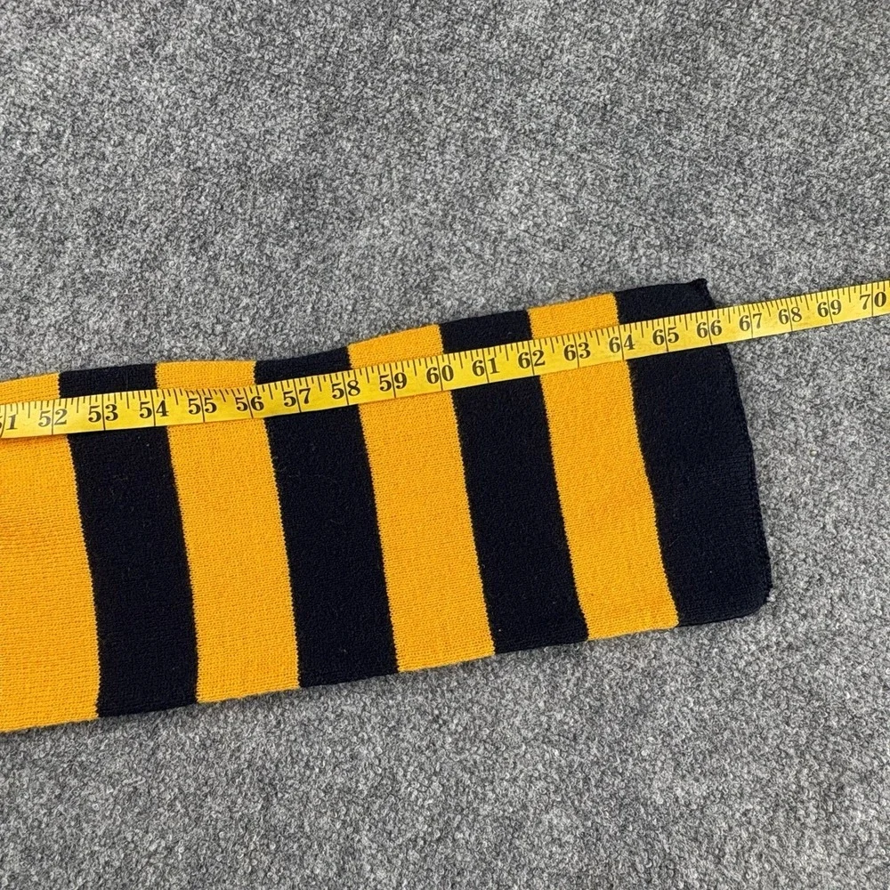 UNCG Greensboro Gold Navy Striped Knit Scarf Collegiate NCAA Fan Spirit Winter